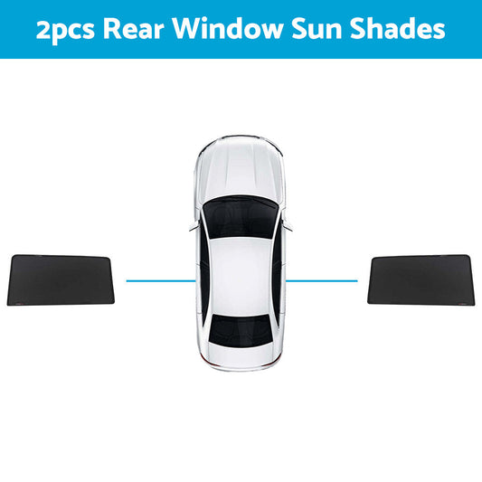 Magnetic Window Sun Shades Suitable For Toyota Kluger 2007-2013 Rear Windows-1