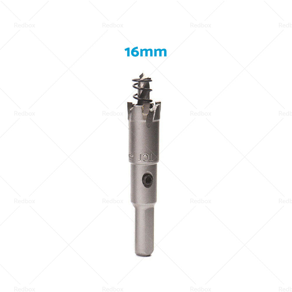 TCT Carbide Tip Hole Saw Carbide Metal Drill Bit Stainless Steel Cutter 16-53mm-5