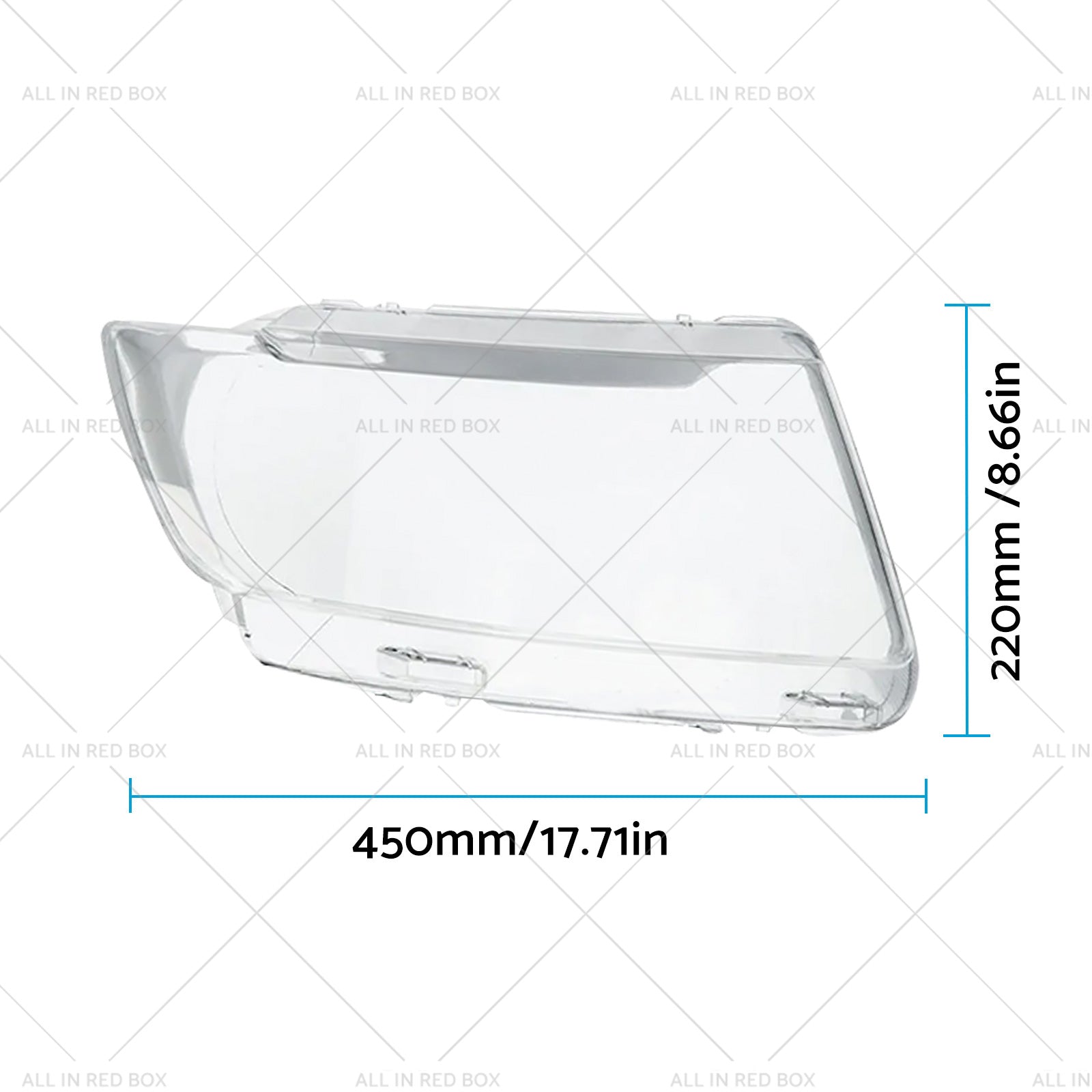 Pair LR Headlight Lens Cover Replacement Suitable for Jeep Grand Cherokee 11-13-3