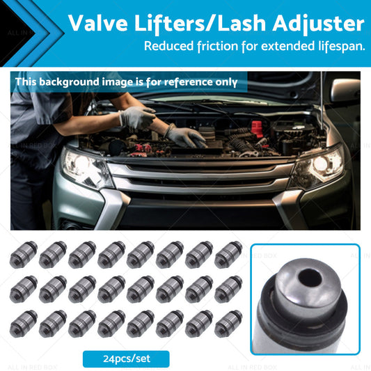 24x Valve Lifters Lash Adjuster Suitable For Mitsubishi Triton L200 Outlander-0