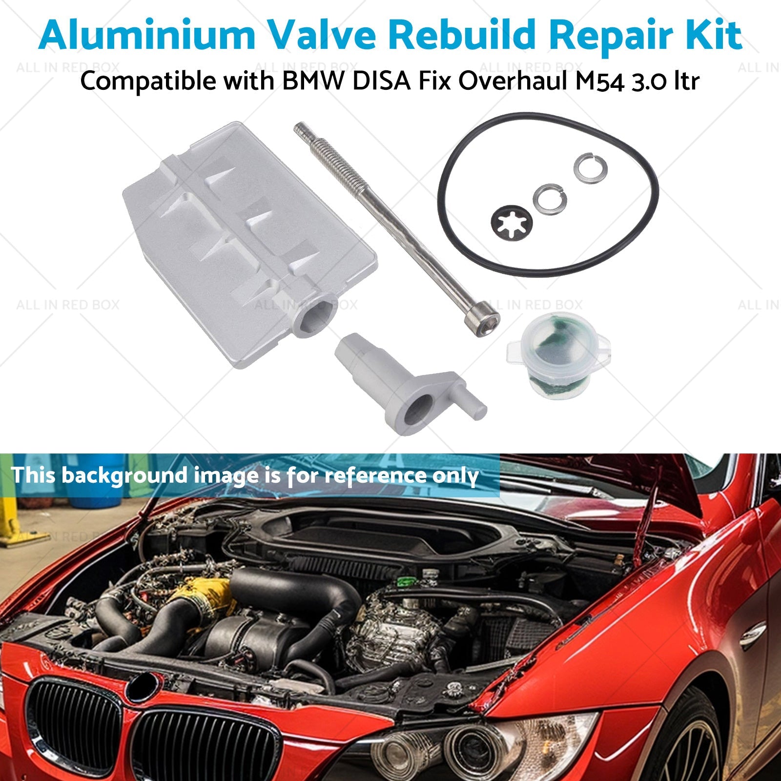 Valve Rebuild Repair Aluminium Kit Suitable for BMW DISA Fix Overhaul M54 3. 0-4