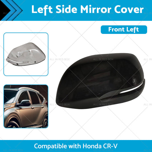 LH Mirror Cover Housing Cap Suitable for Honda CR-V 12- NH731P Crystal Black-1