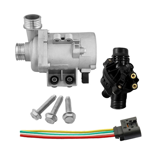 Electric Water Pump & Thermostat Suitable For BMW E60 E90 E82 E83 2003-2012 N51-0