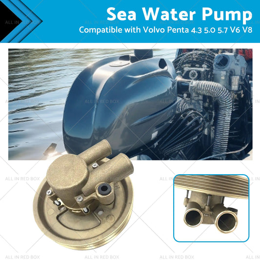 3812519 Raw Sea Impeller Water Pump For Volvo Penta 4. 3 5. 0 5. 7 V6 V8 21212799-0