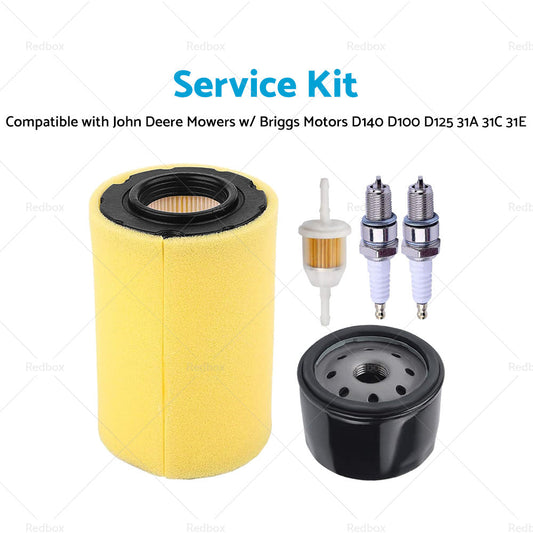 Service Kit Suitable For John Deere Mowers Briggs Motors D140 D100 D125 31A 31C-1