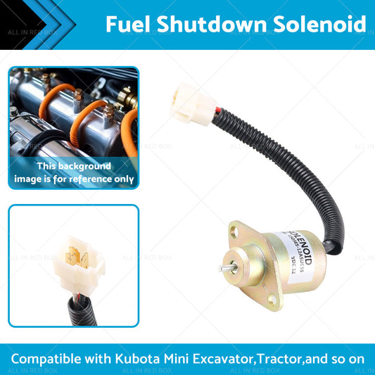 12V Shut Down Solenoid Suitable For Kubota B1700HSD 1503ES-12A5UC5S SA-4569-T-1