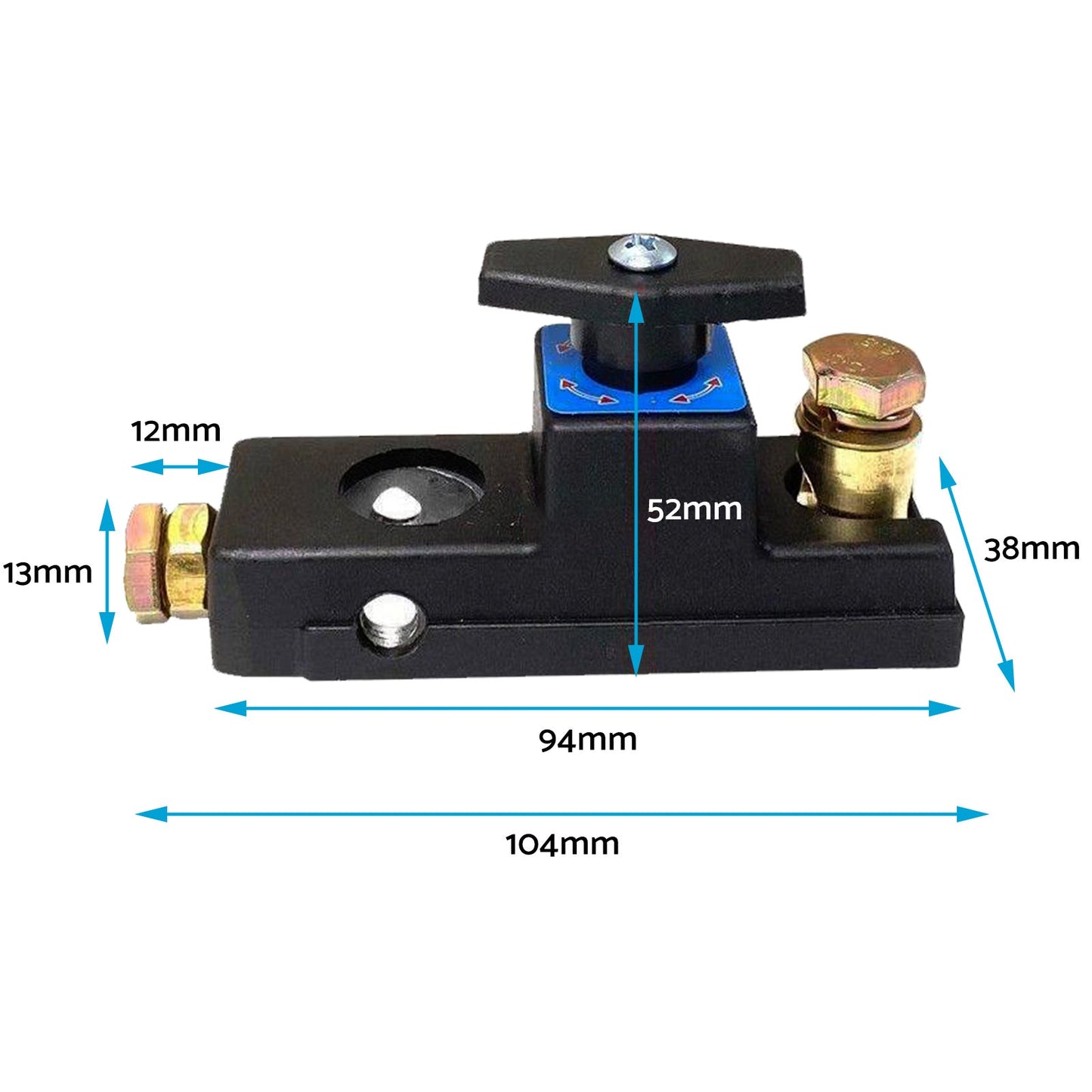 Disconnect Battery Isolator Cut Off Kill Switch Anti-Leakage Suitable For Car Boat RV 12-24V-4