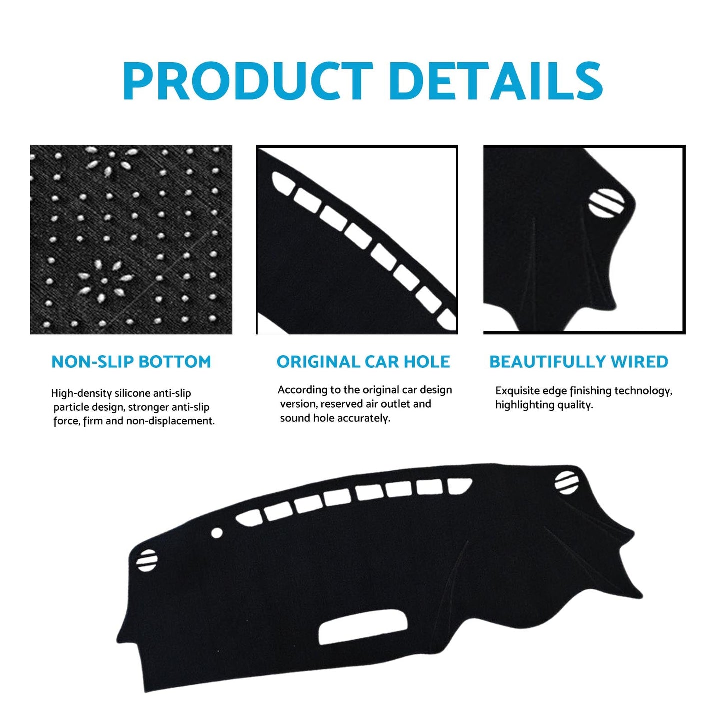 Non-Slip Dash Mat Suitable for Mazda CX3 DK 2.0 (2015-2023)-2