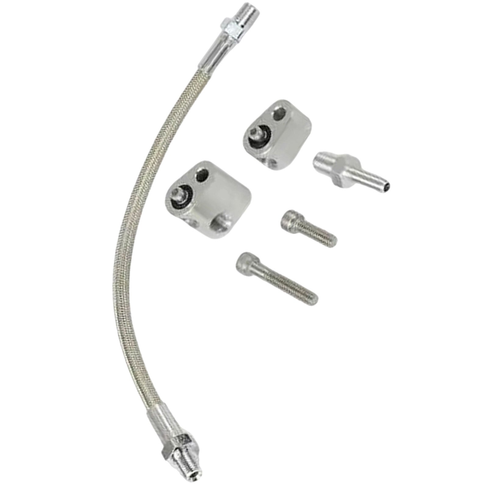 Cylinder Head Coolant Steam Port Crossover Hose Kit Suitable For GM LS Series-2