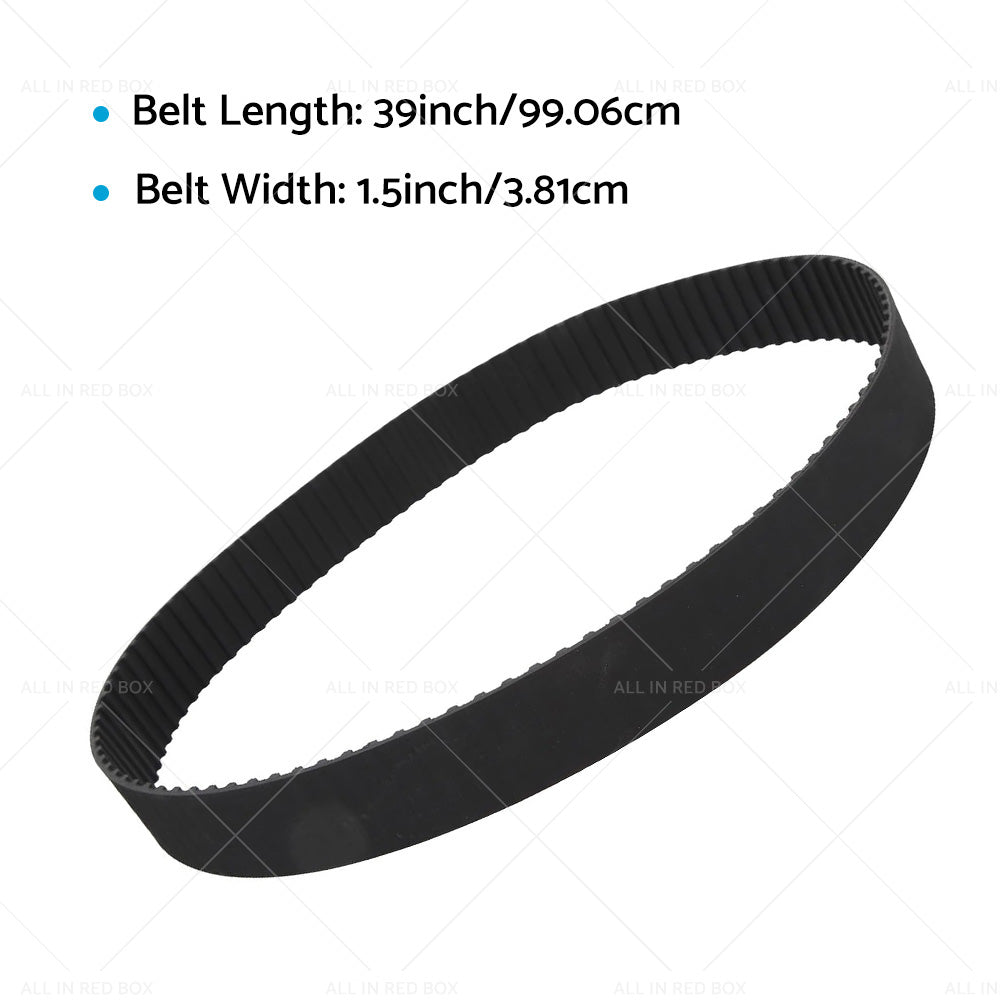 Performance Gilmer Belt 39 inch  x 1. 5 inch  390L150 Heavy Duty Rubber Reinforced-1