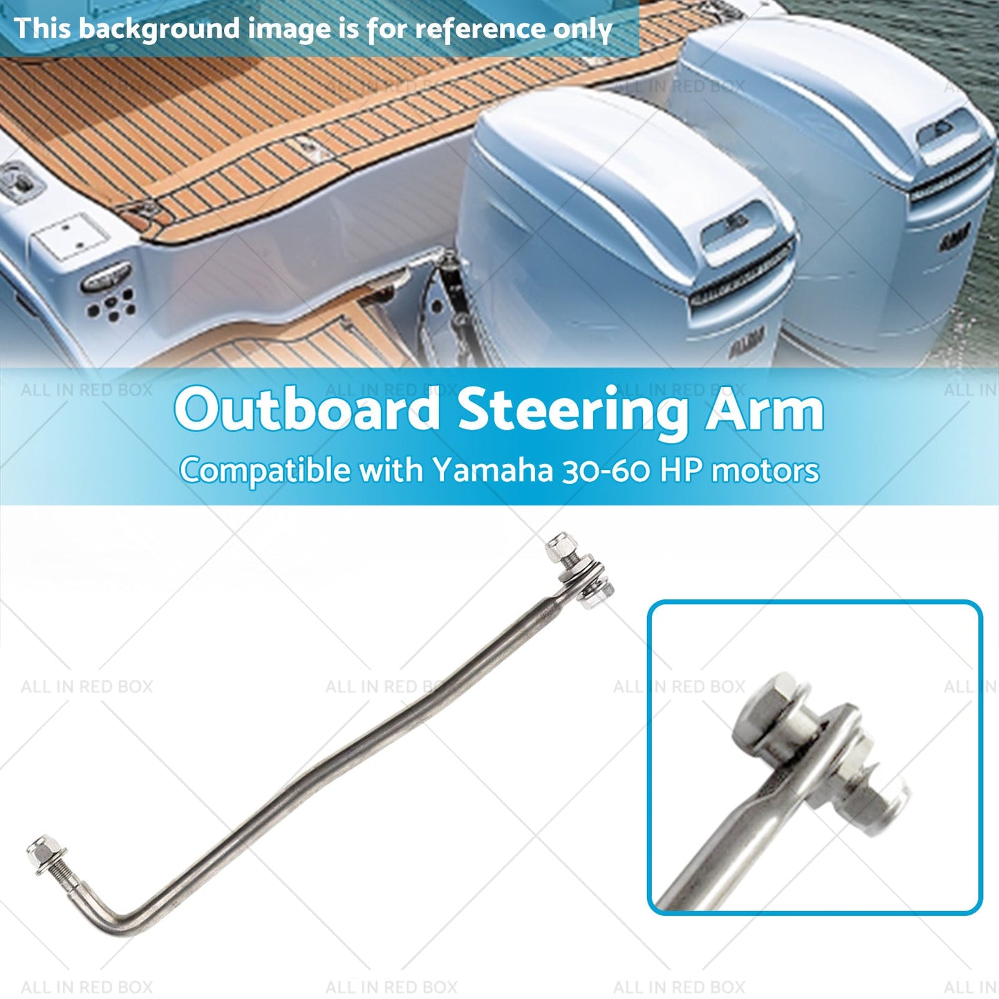 Suitable For 30?60 Universal Outboard Steering Arm Connecting Link Tie Rod Part-2