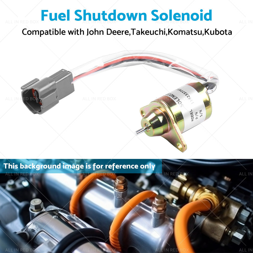 Fuel Shut Off Shutdown Solenoid Suitable For John Deere John Deere 119233-77932-4