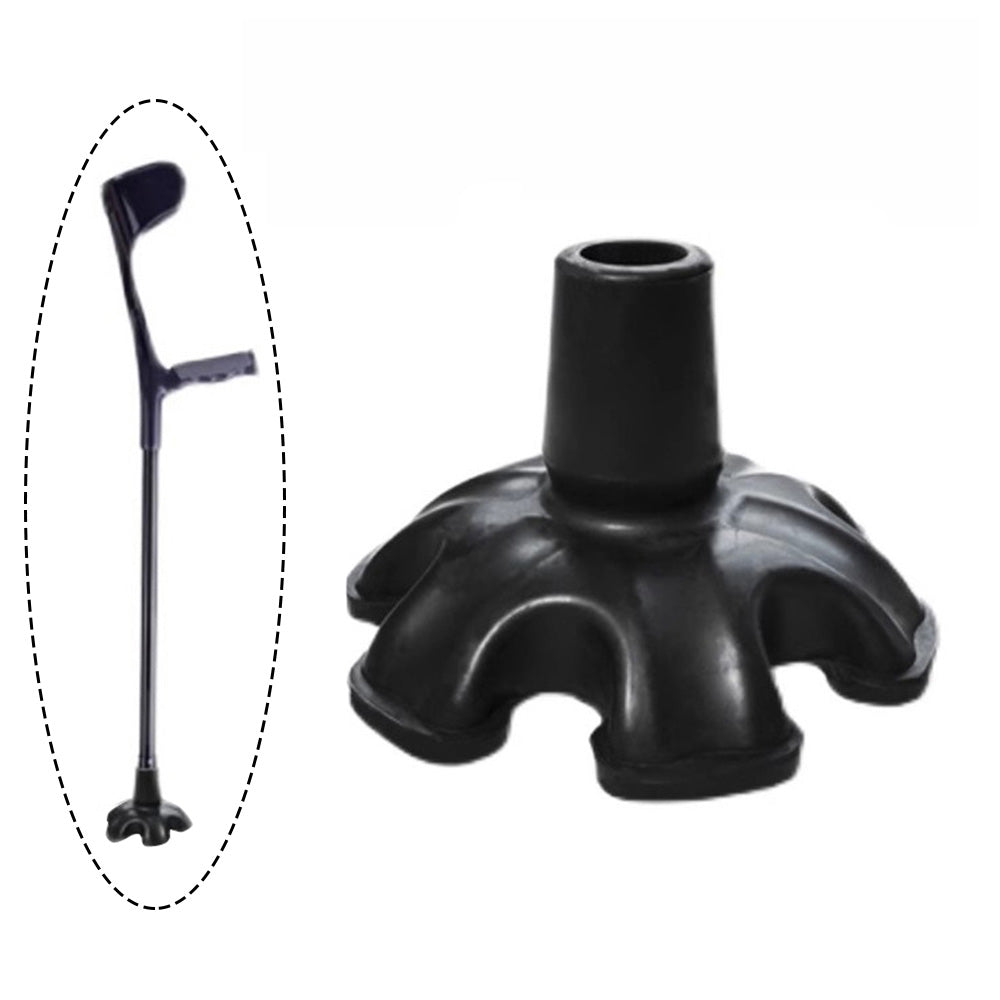 Cane Tip Tripod Non-slip Rubber 19mm Crutch Tip For Walking Stick High Quality-2