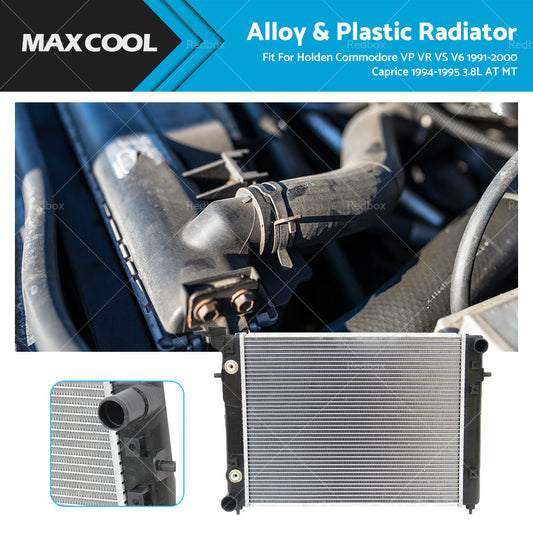 Radiator Suitable For Holden Commodore VP VR VS 91-00 Caprice VR 94-95 V6 AT or MT-0