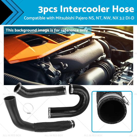 3x Intercooler HoseClamp Suitable for Mitsubishi Pajero NS-NT-NW-NX 3. 2L Diesel-0