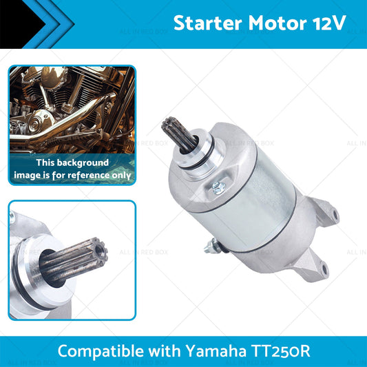 Starter Motor 12V Suitable for Yamaha YS250 TT250R YBR250 93-06-1