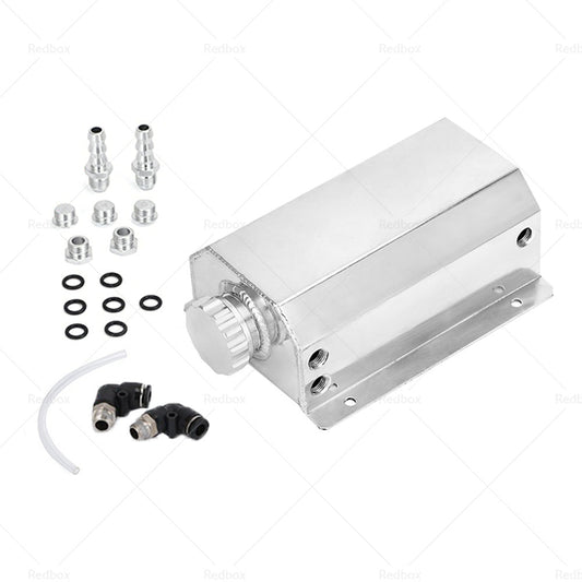 Universal Aluminum 2L Coolant Radiator Overflow Recovery Water Tank Bottle-1