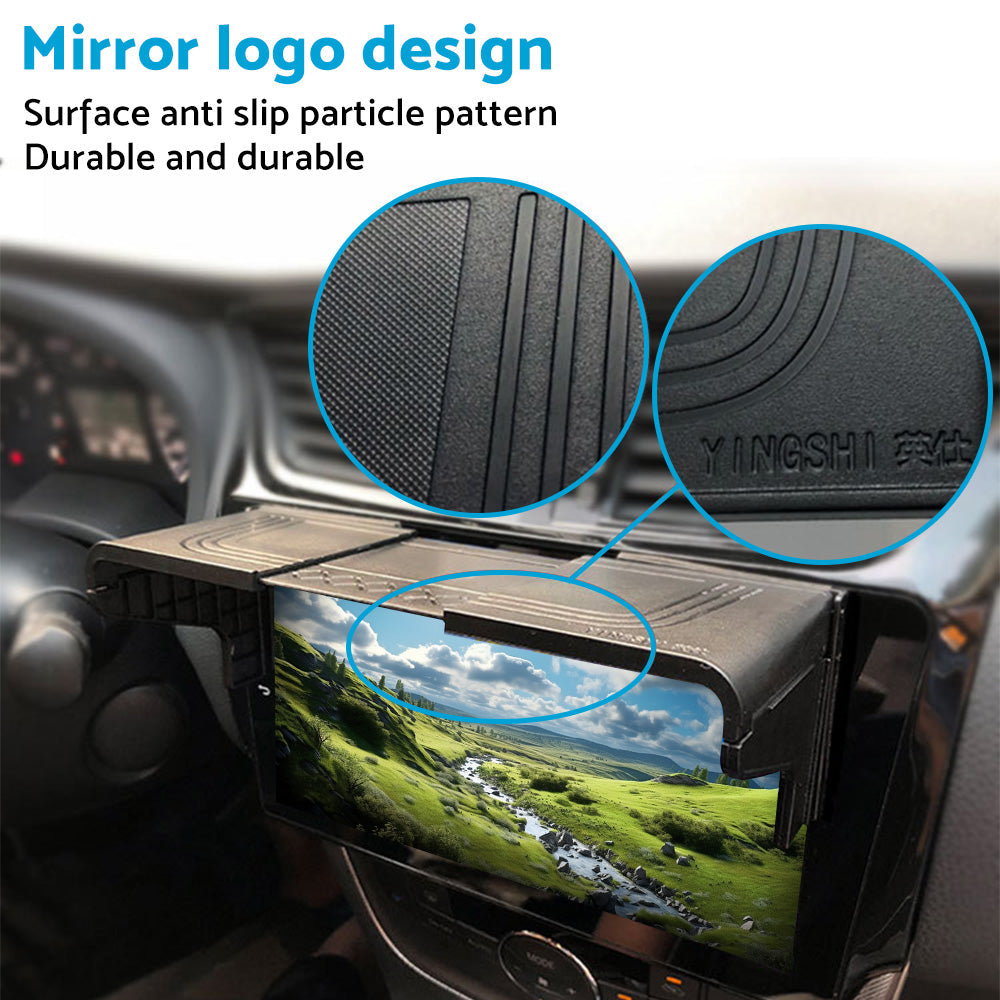 Anti-UV GPS Navigator Sunshade Sun Shade  and  Glare Visor Shield for 7-12 inch GPS-2