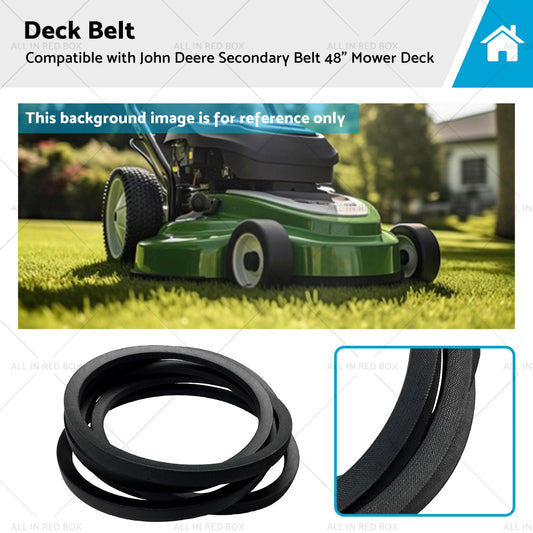 Deck Belt Suitable for John Deere Secondary Belt 48 inch  Mower Deck M95875-0