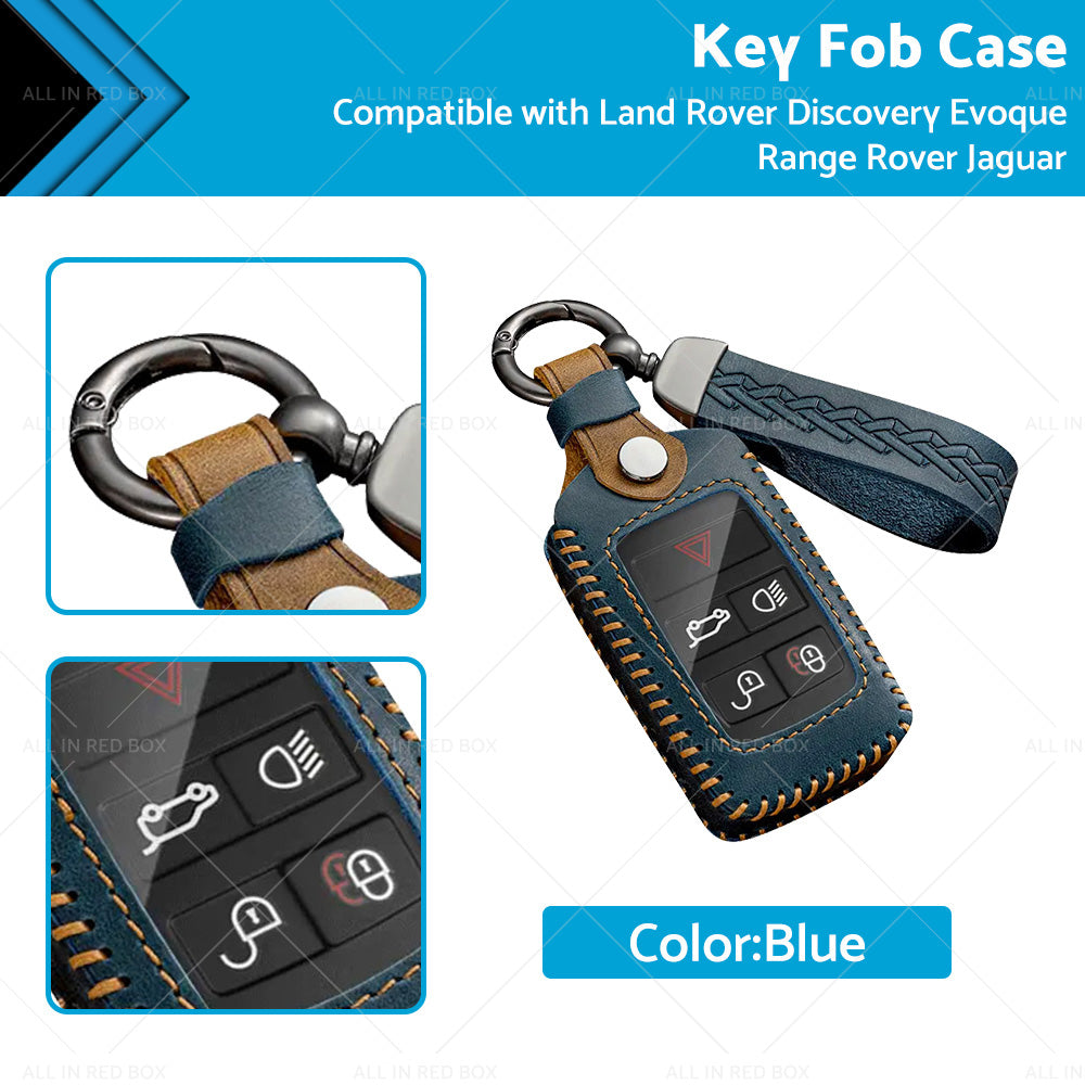 Suitable For Land Rover Discovery Evoque Range Rover Jaguar Remote Key Fob Case-0