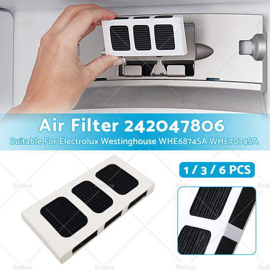 Air Filter 242047806 Suitable For Electrolux Westinghouse WHE6874SA WHE7074SA-1