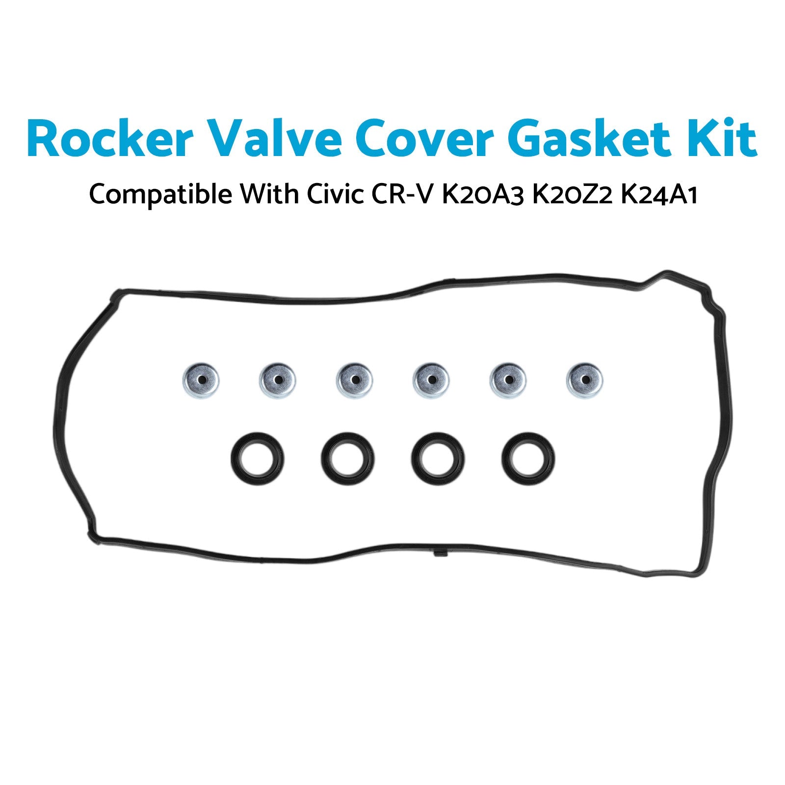 Rocker Valve Cover Gasket Kit Silicone Suitable For Honda Integra DC5 K20A K20Z-3