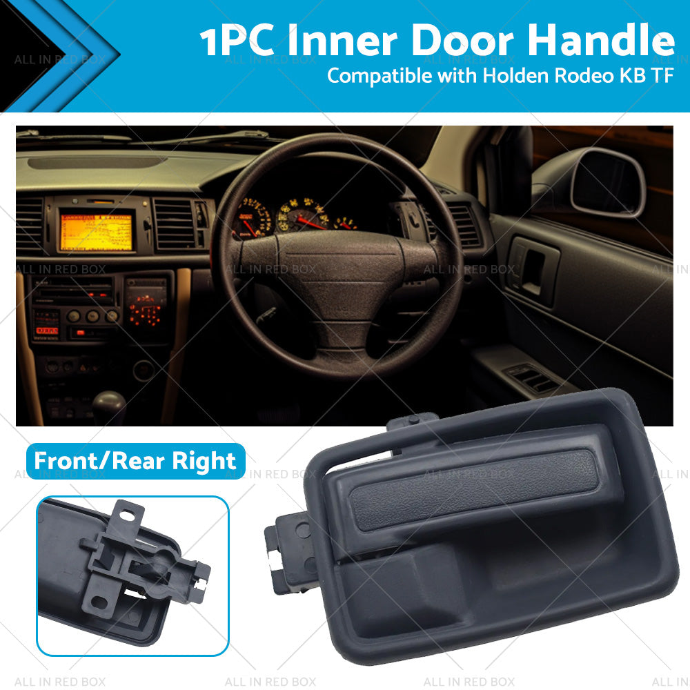 Black Right Hand Inner Door Handle w  Case Suitable For Holden Rodeo KB TF 81-03-0
