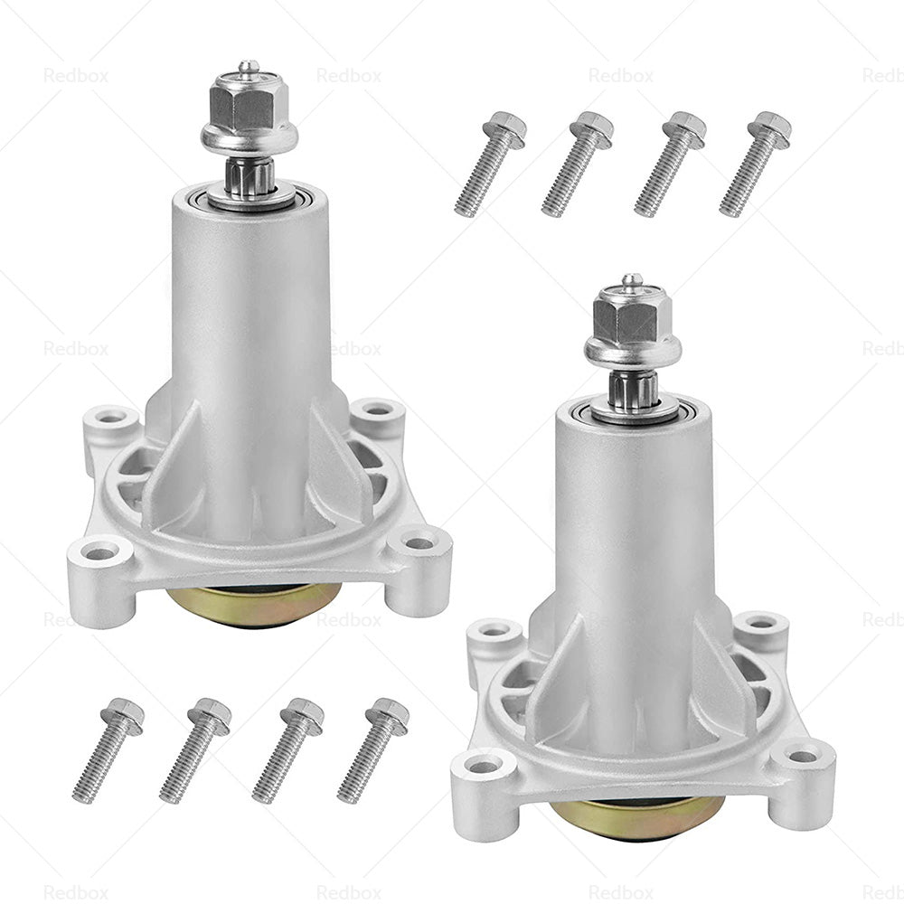 2xSpindle Assembly Suitable For 38-54inchHusqvarna Poulan Pro Mowers LT1597 LTH1797-3