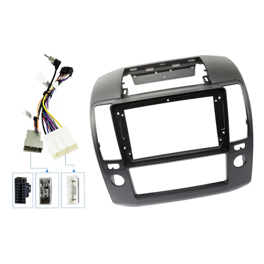 9'' Stereo Radio Dash Frame w/ Android Adapter Suitable For Nissan Navara 06-12-0