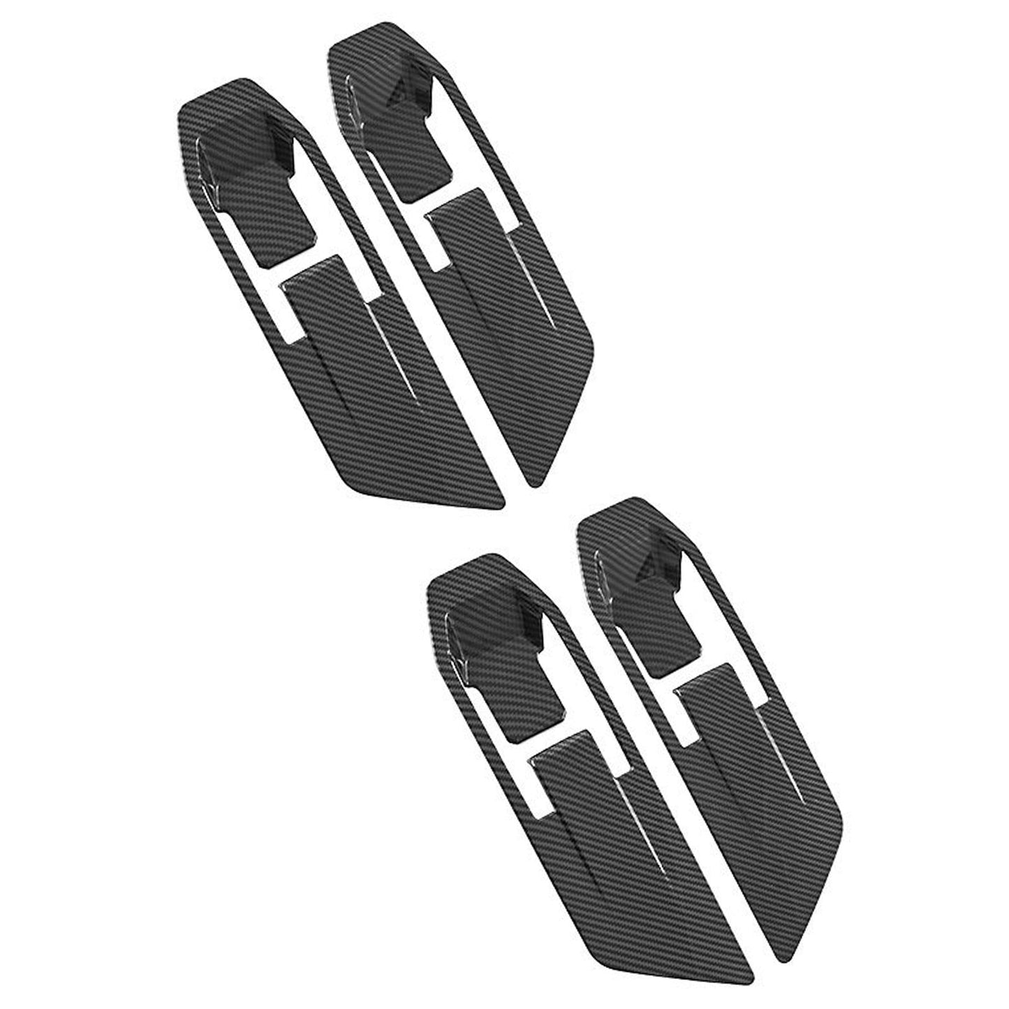 Carbon Fiber Inner Door Handle Cover Suitable For Mitsubishi Triton L200 23-25-2