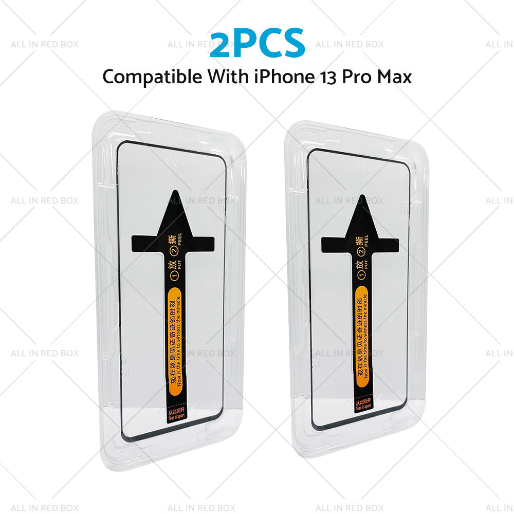 2PCS Screen Protector Tempered Glass Suitable For iPhone 13 Pro Max-1
