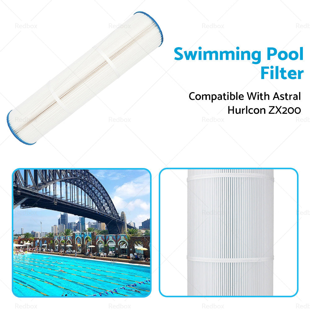 Swimming Pool Filter Cartridge Filter Element Suitable for Astral Hurlcon ZX200-4