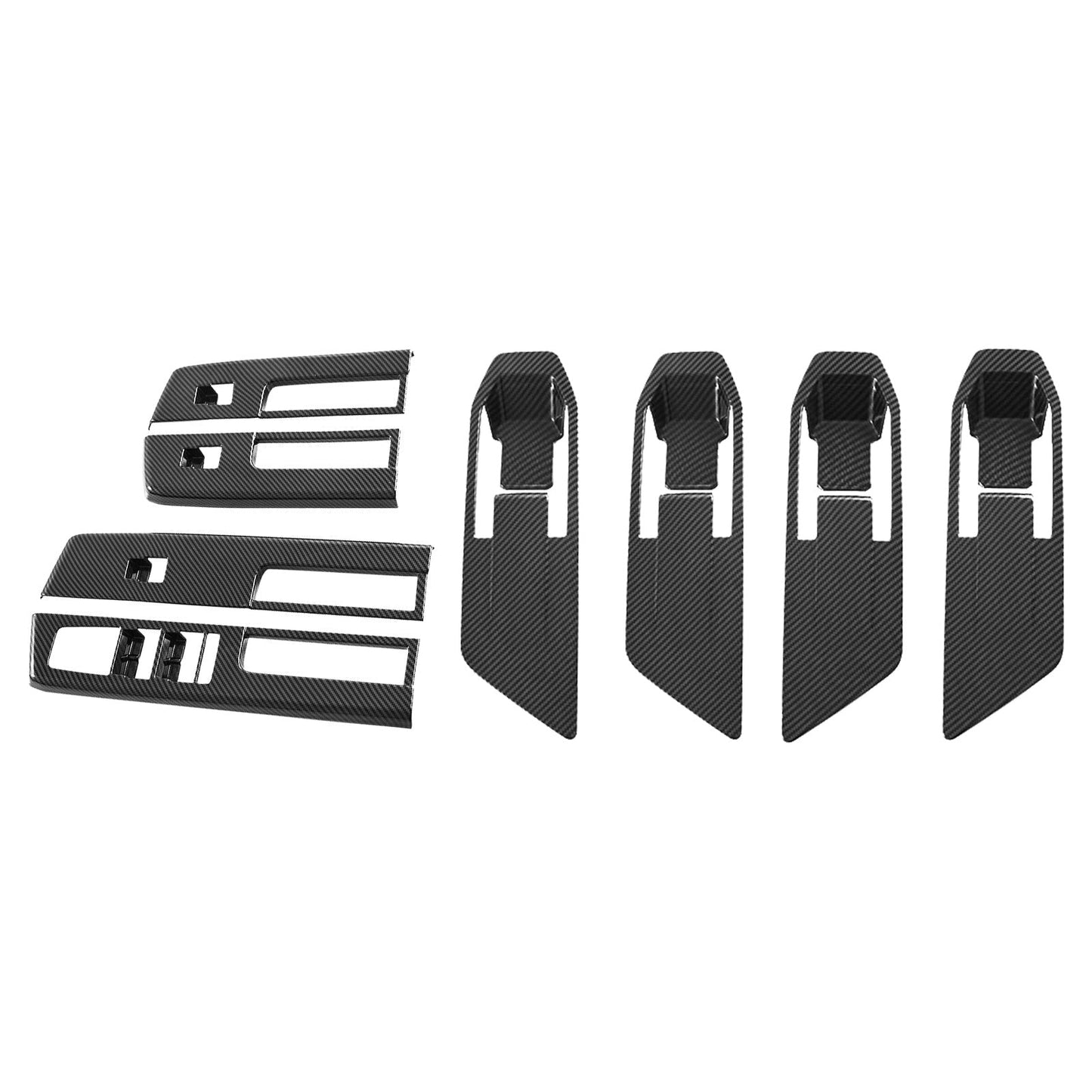 Inner Window Lift & Handle Panel Cover Trim Suitable For Mitsubishi Triton 23-25-4