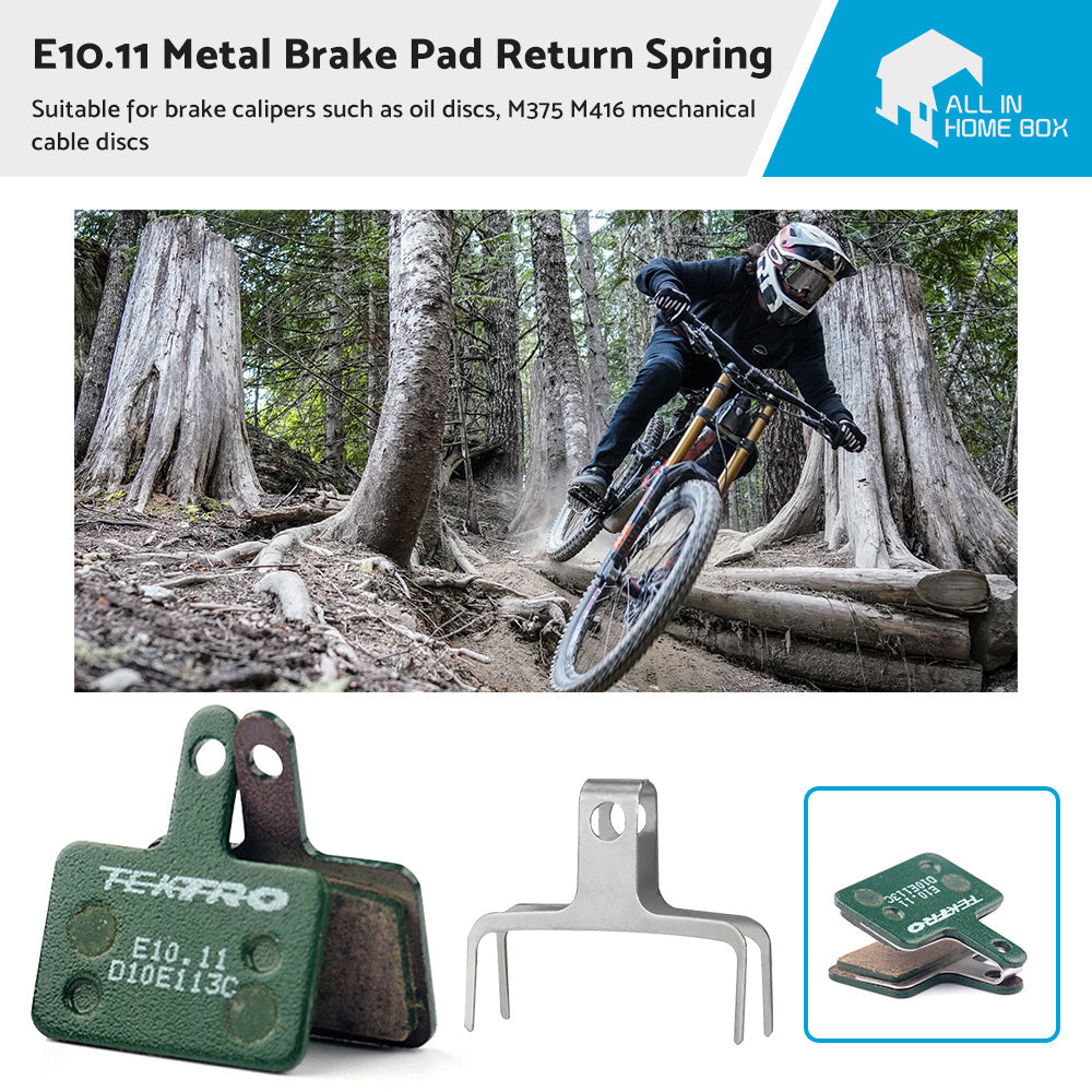 Suitable for E10. 11 High Performance Metal Ceramic Compound Brake Pad Return Spring-0