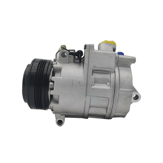 AC Compressor Suitable For BMW E53 X5 3.0d 3.0i 3.0L M57 D30 SAV With Belt Pulley-0