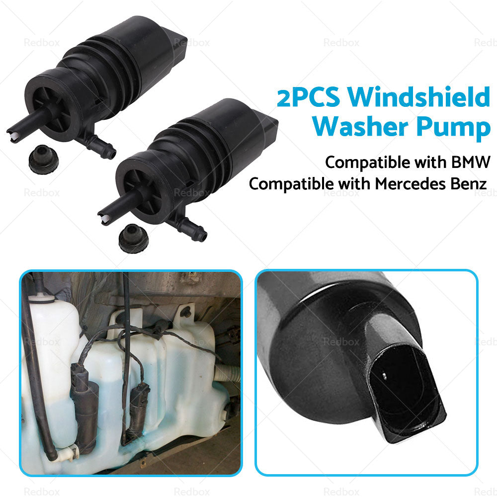 Windshield Washer Pump Suitable For BMW E46 318i 320i Front rear wiper motor-4