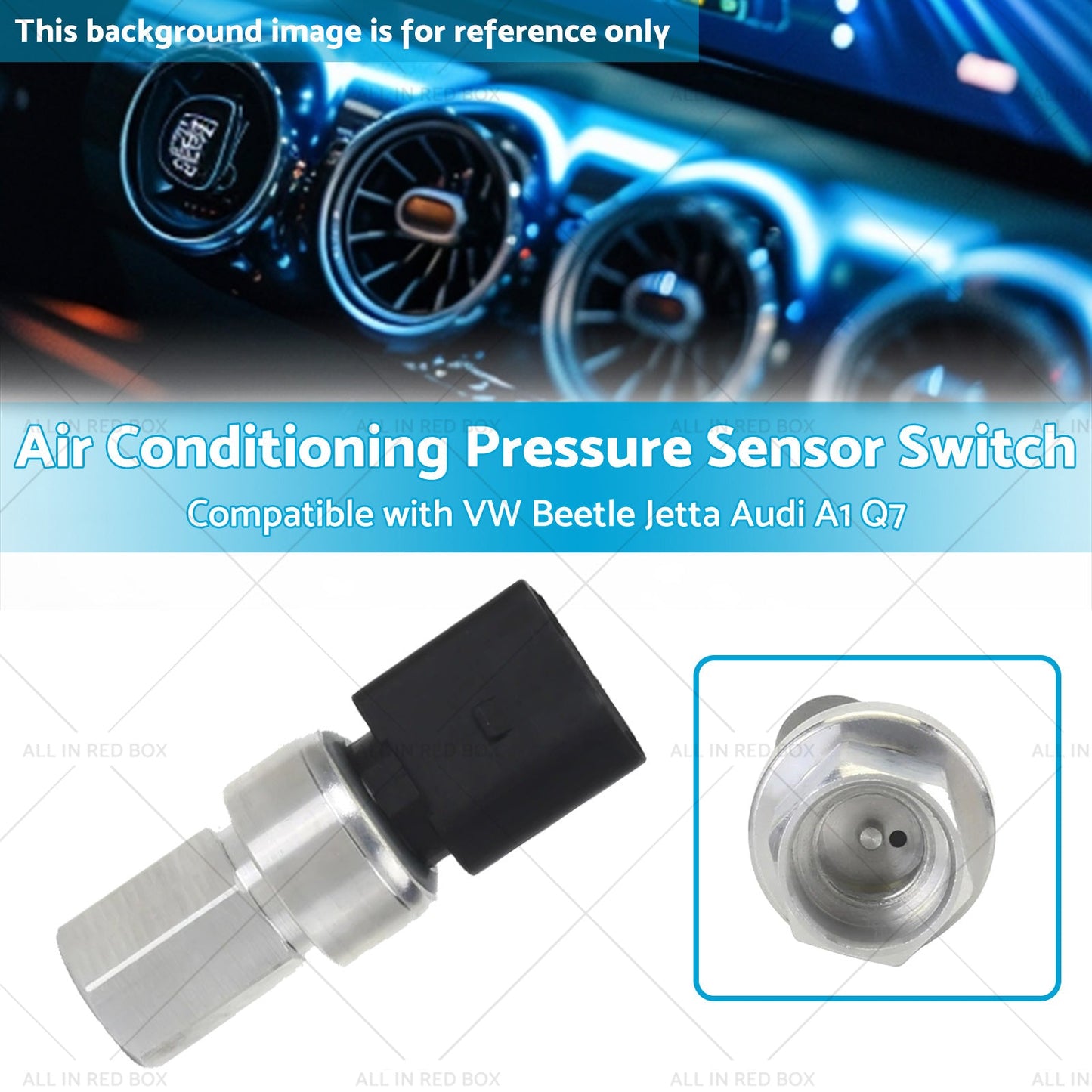 Air Conditioning Pressure Sensor Switch 1K0959126E Suitable For VW Audi A3 S3 Q3-2