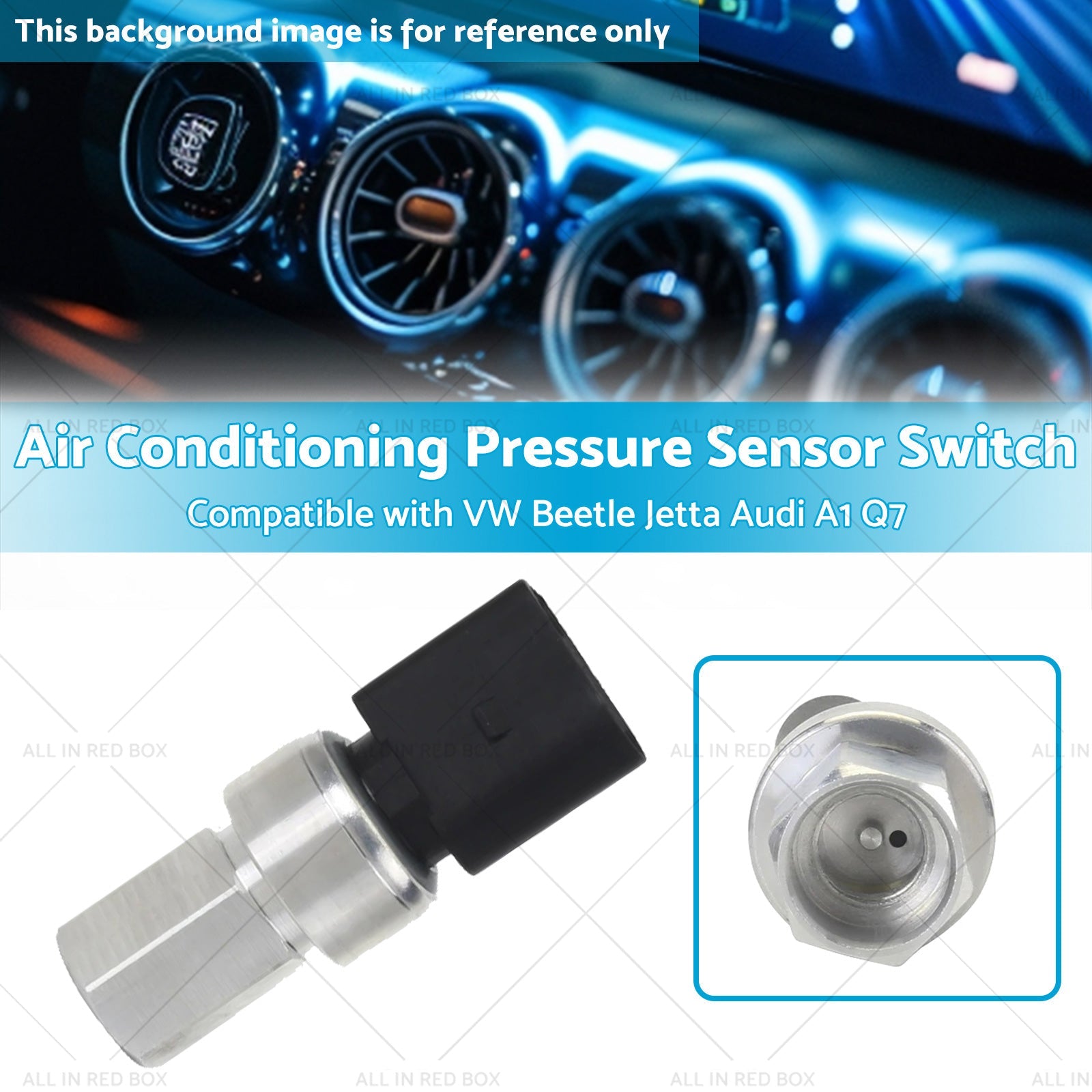 Air Conditioning Pressure Sensor Switch 1K0959126E Suitable For VW Audi A3 S3 Q3-2