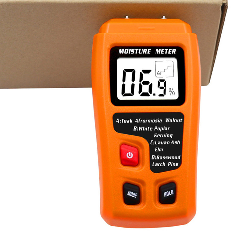 Wood Moisture Meter Damp Detector Digital LCD Timber Humidity Tester Analyzer-3