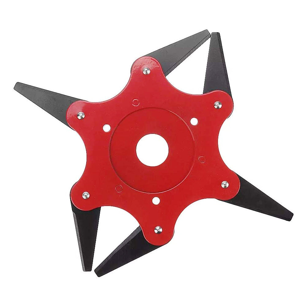 Grass Trimmer Head with 6 Cutters 65Mn for Weed, Lawn & Brush Cutting Razor Mower Tool-4