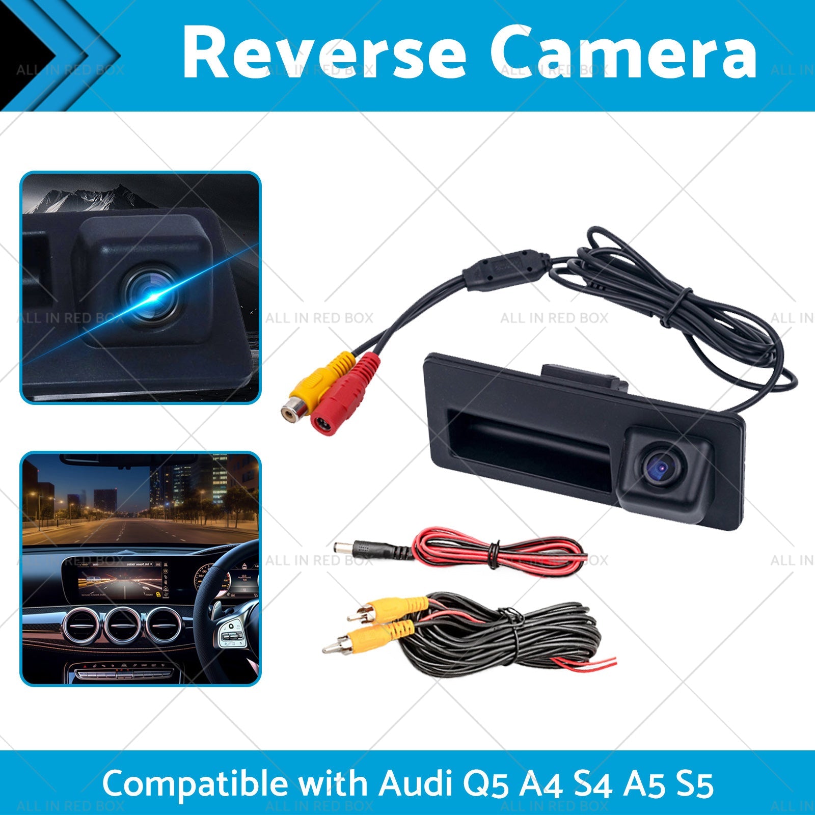 Auto Reverse Parking Camera Suitable for Audi Q5 A4 S4 A5 S5 Handle strip-1