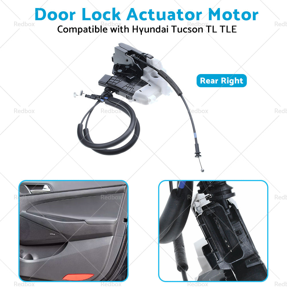 Rear Right Door Lock Actuator Motor Suitable for Hyundai Tucson TL TLE 2015-2021-4