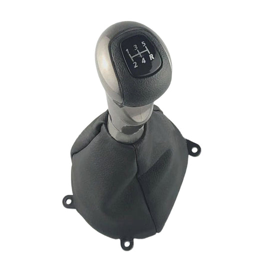 5 Speed Gear Shift Knob With Boot Suitable For Honda Civic 2006-2011-0