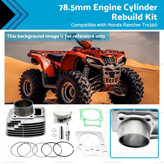 78. 5mm Engine Cylinder Rebuild Kit Suitable for Honda Trx350 Rancher 2000-2006-0