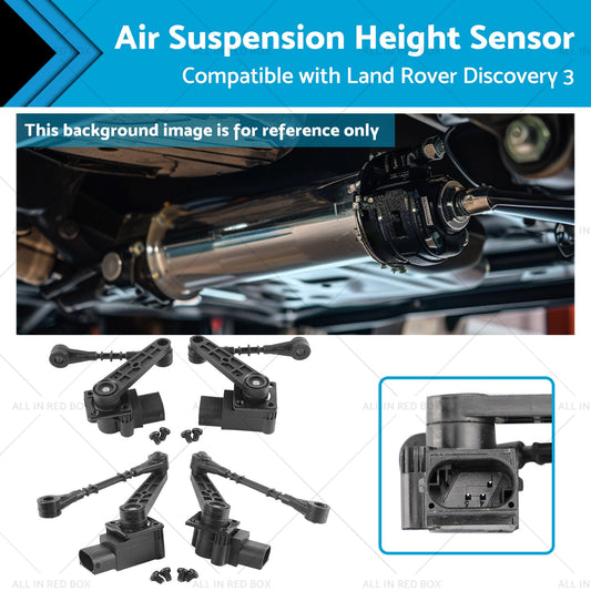 LR 4x Front Rear Air Suspension Height Sensor Suitable for Land Rover LR3 05-09-0