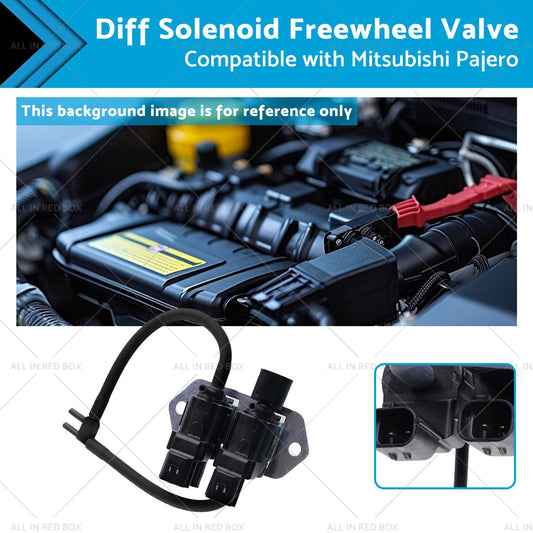Front Diff Solenoid Freewheel Valve Suitable for Mitsubishi Pajero NW NX 07-17-0