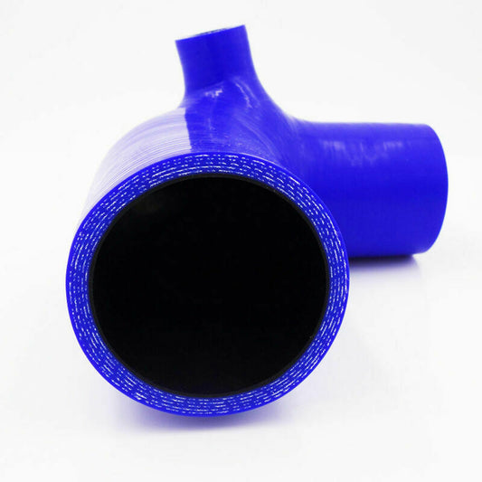 Blue Silicone Air Intake Induction Pipe to Turbo Hose Suitable For Nissan Navara D22 ZD30 3.0L-0