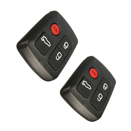 2x 4-Button 433MHz Remote Car Key Suitable For Ford Territory SX, XR6, XR8, Falcon BA / BF-1