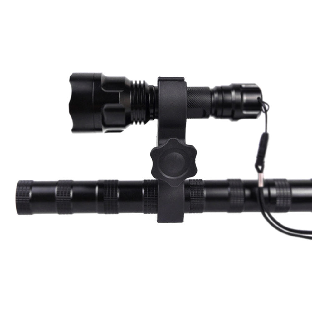 1PC Illumitation Variable Clamp Scope Mount Gun Barrel Clip Torch 25-35mm-2