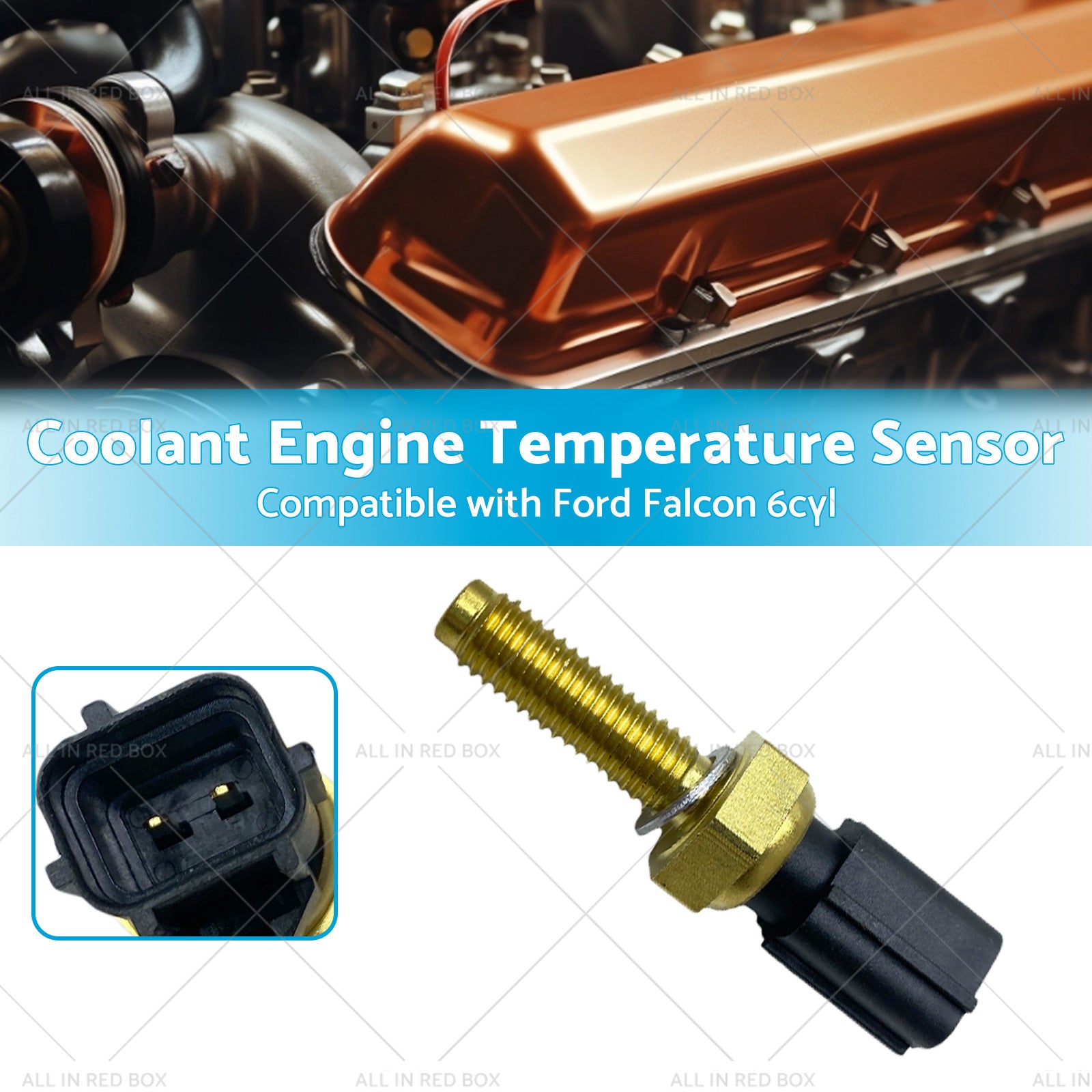 Coolant Engine Temperature Sensor Suitable For Ford Falcon BA BF FG XL3Z6G004AA-2